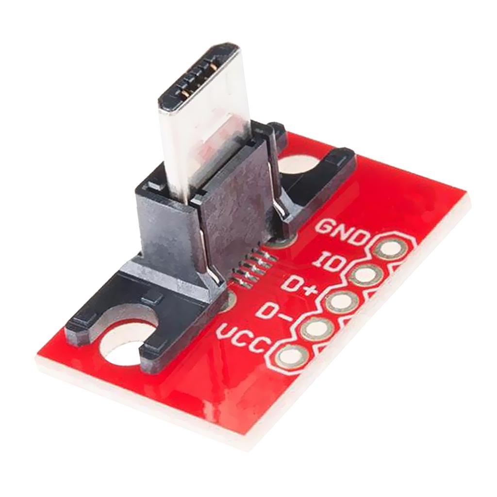 Mô Đun Ghi USB Micro B Plug Cho Mạch Chuyển Đổi Arduino