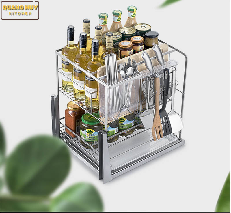 Giá để dao thớt gia vị sơn nano bảo hành han gỉ 10 năm
