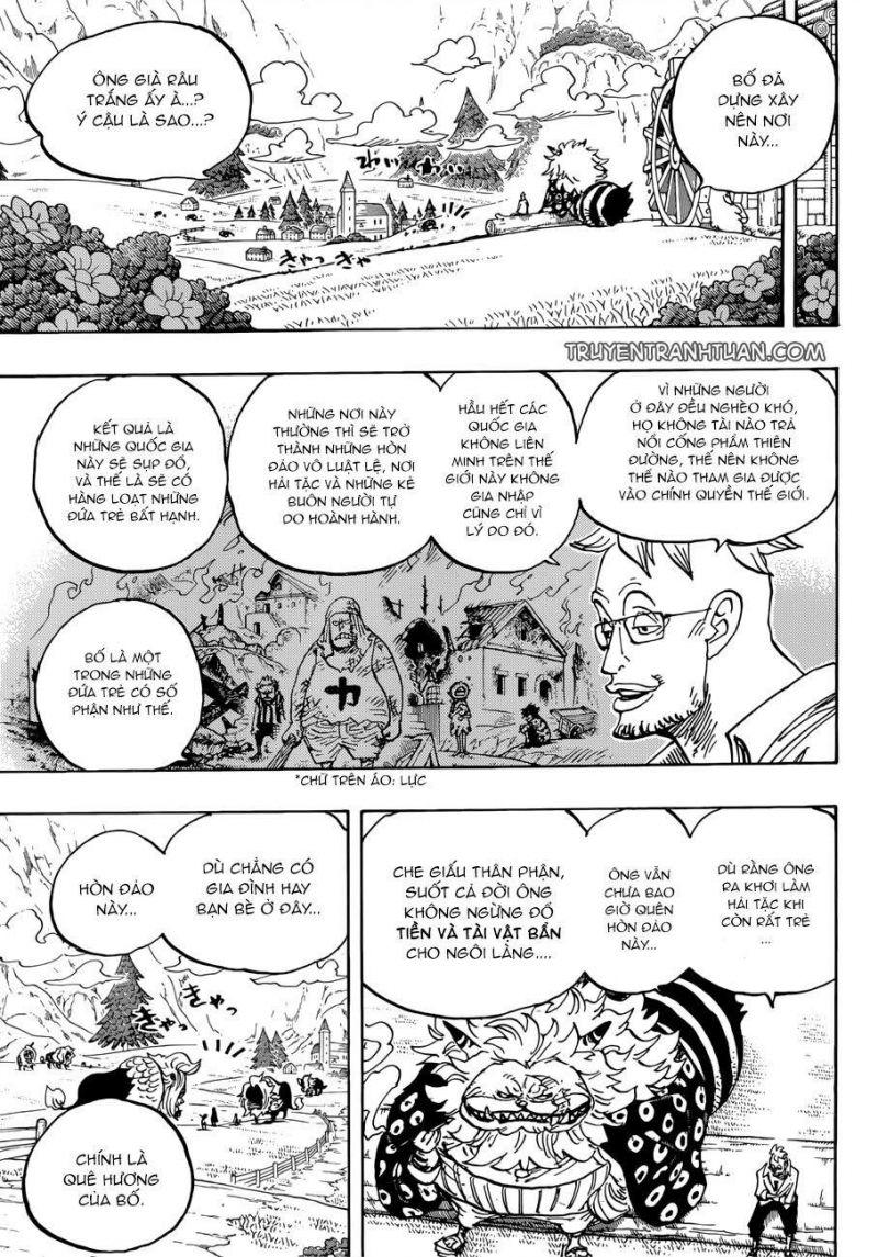 đảo hải tặc - one piece chapter 909 5