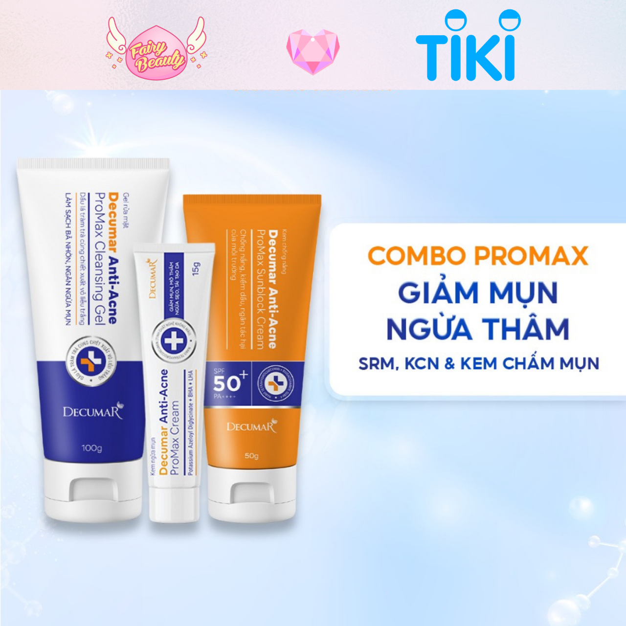 Bộ Sản Phẩm Ngăn Ngừa Mụn & Bảo Vệ Da Toàn Diện