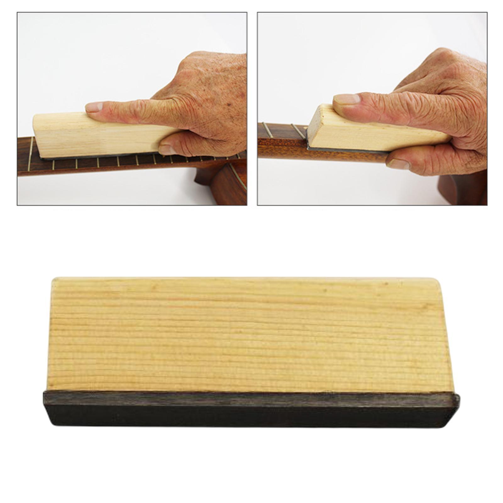Rectangle Guitar Fret, Crowning files Fret File Dressing Tool Leveling Grinding for Luthier Tools