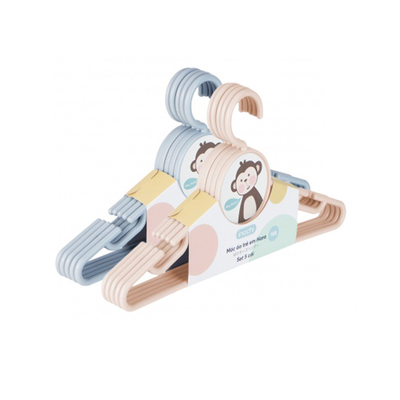 [Nhiều sự lựa chọn]Móc Treo Quần Áo Hara - Mắc Áo/Móc Treo Đồ Trẻ Em Cao Cấp với thiết kế chắc chắn - Chính Hãng INOCHI