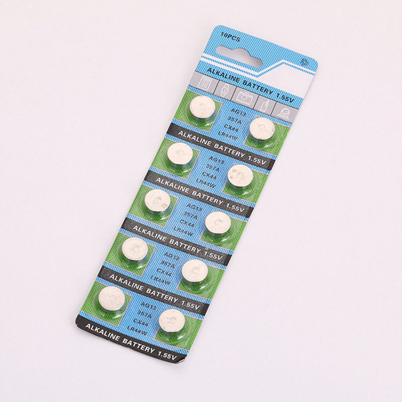 Set 10 Pin cúc áo pin điện tử đồng hồ LR44 AG13 LR41 AG3 CR2032 loại tốt hàng chuẩn pin bền