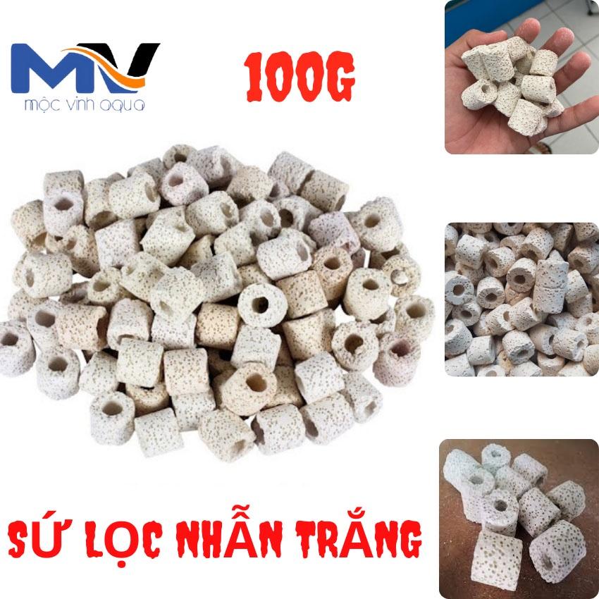 Sứ nhẫn trắng, vật liệu lọc nước cho bể cá thủy sinh