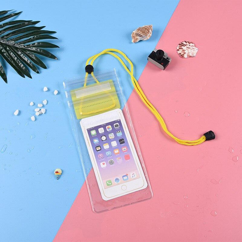 Strong 3 Layer Sealing Swimming Bags Waterproof Smart Phone Pouch Bag Diving Bags for IPhone Pocket Case for Samsung Xiaomi HTC