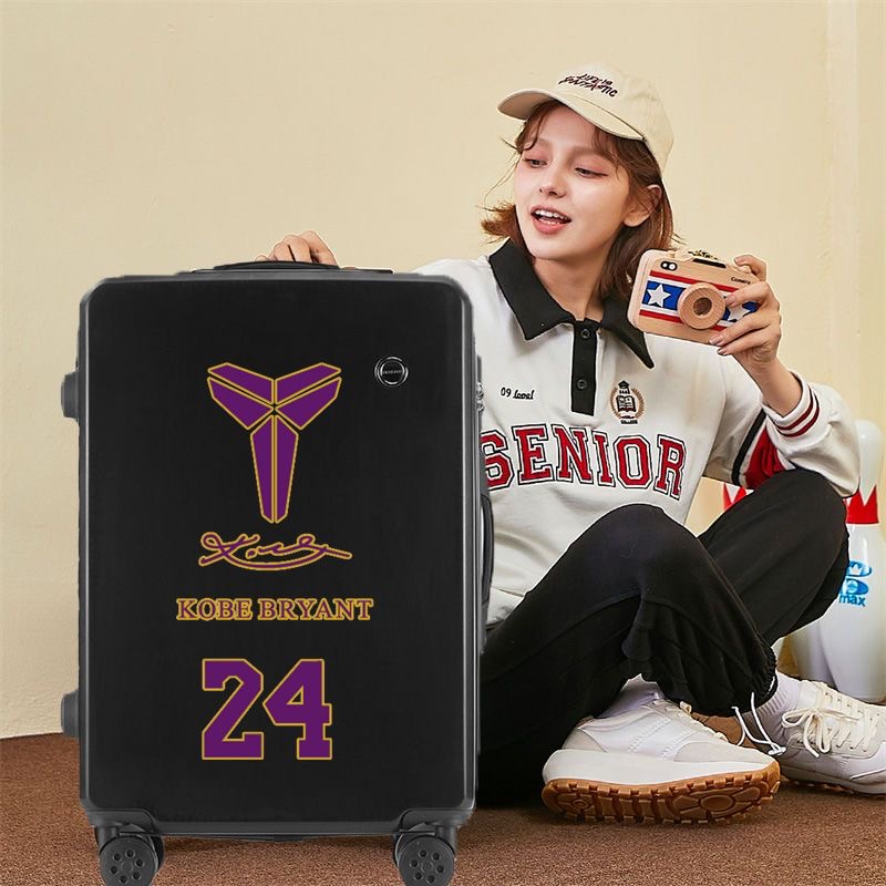 Vali Kéo Du Lịch In Hình Siêu Ngầu Thời Trang Unisex Chất Liệu Nhựa Nhám PC+ABS Dày Dặn 4 Bánh Xe Xoay 360 Mượt Mà Hàng Sẵn Kho Đủ Size 20/22/24/26 inch