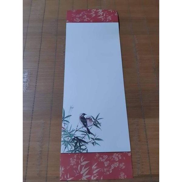 Combo 10 tờ Giấy viết thư pháp kích thước 27x80cm cả nẹp treo