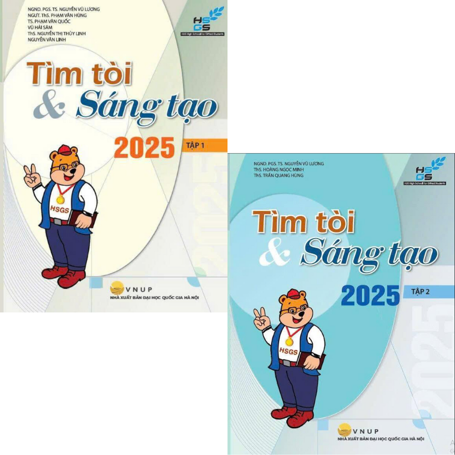Sách - Tìm Tòi & Sáng Tạo 2025 (Tập 1 + 2) - HSGS