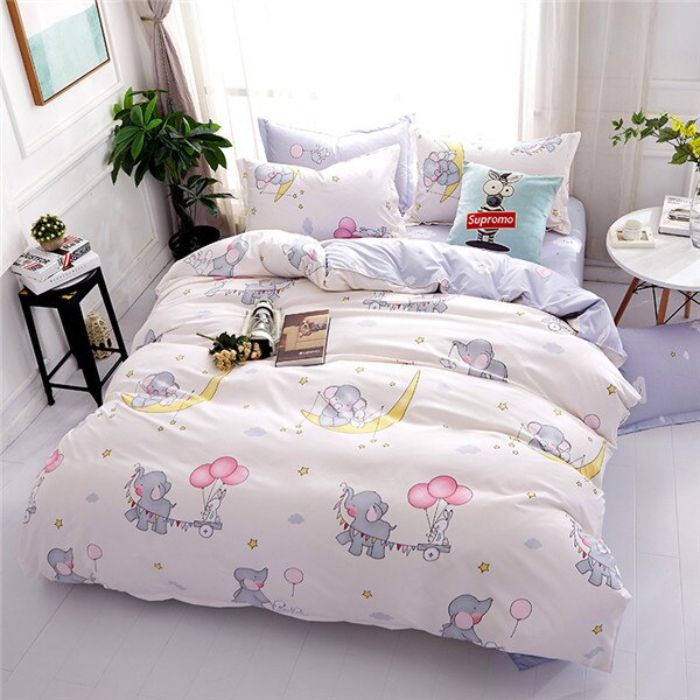 Bộ chăn ga gối Cotton cao cấp 1m6x2m MNT279