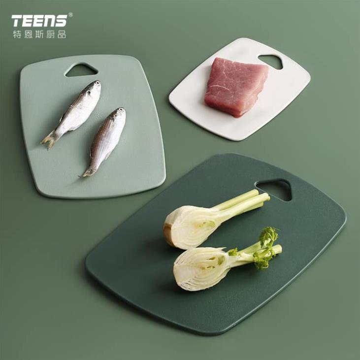 Bộ 3 thớt kháng khuẩn, 3 kích thước chống xước chống trơn trượt, tiện lợi vô cùng