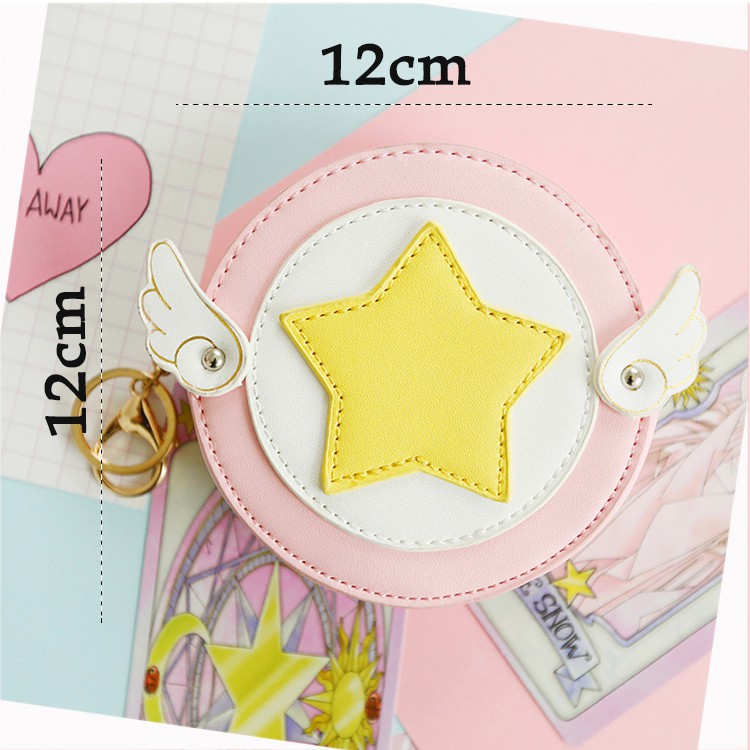Móc chìa khóa kèm ví Sakura Thủ Lĩnh Thẻ Bài mẫu 1