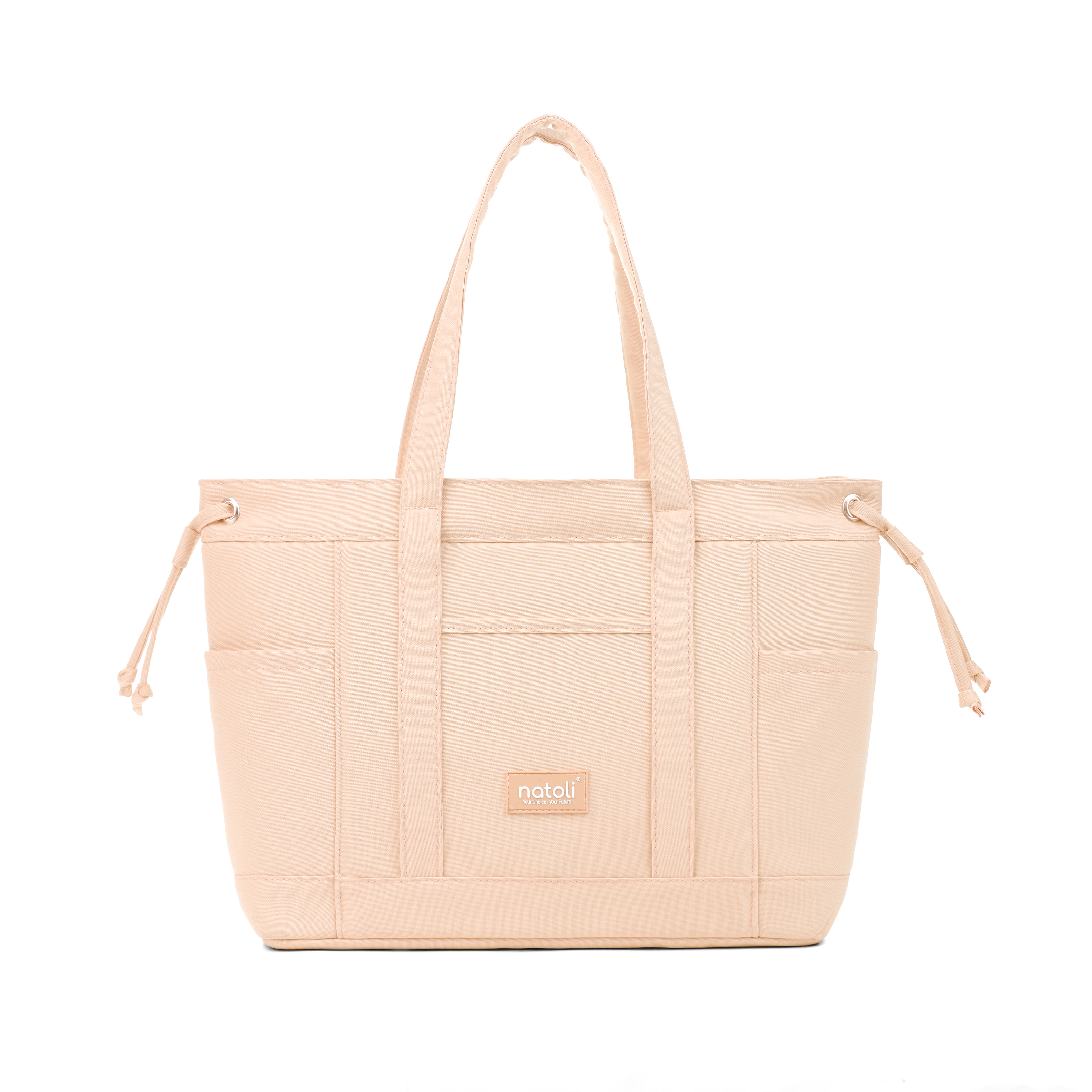 Túi tote nữ nhiều ngăn NATOLI, 2 mặt đeo vai đựng laptop cao cấp - BST Elegant Edge Bag T19