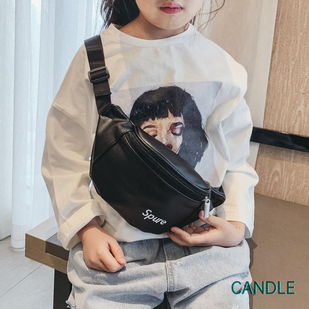 Túi Đeo Ngang Hông Chất Liệu Da Pu Unisex