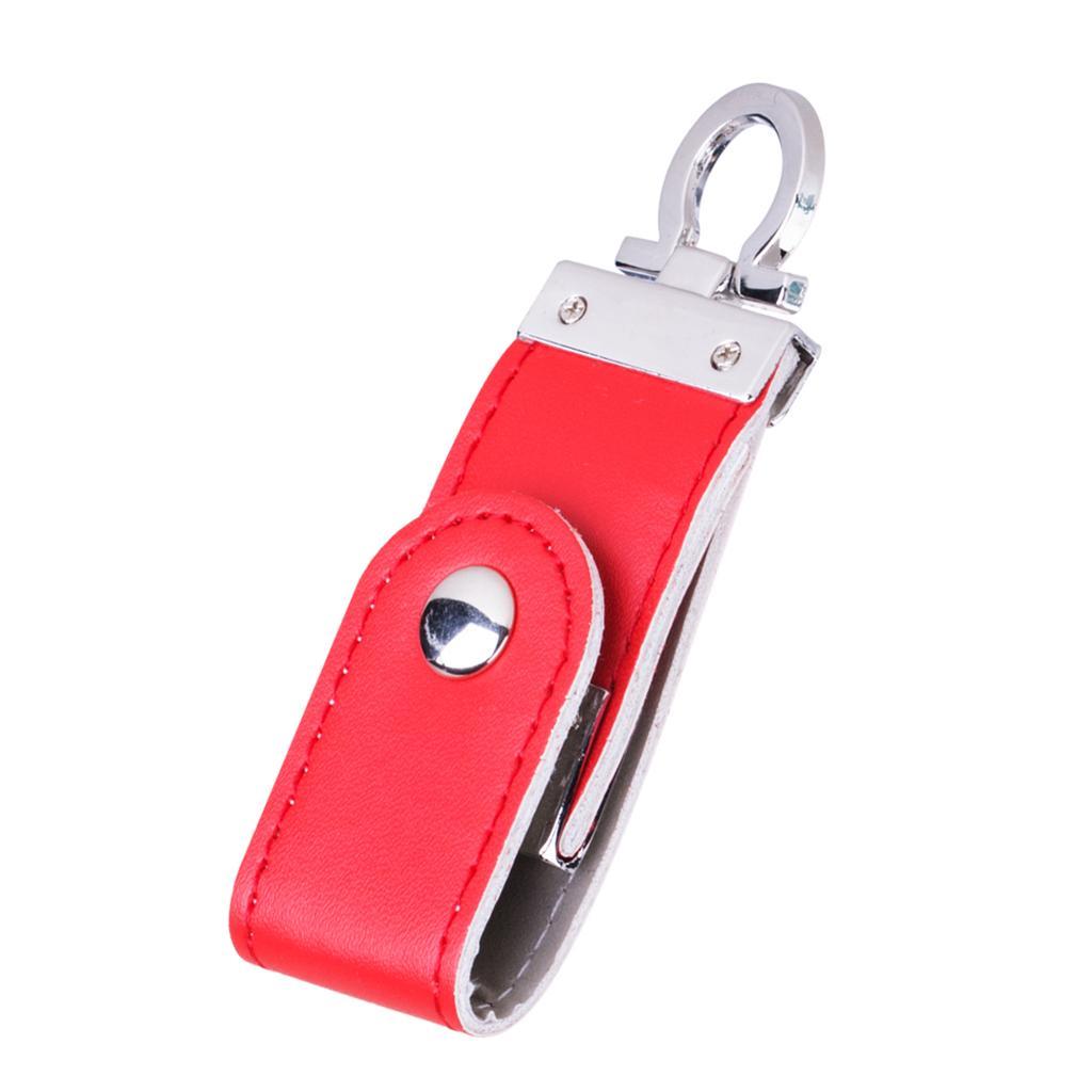 Red High-Speed USB 2.0 Flash Drive Memory Stick Keyring Design for PC