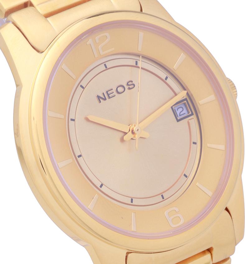 Đồng hồ NEOS N-30855M nam dây thép 