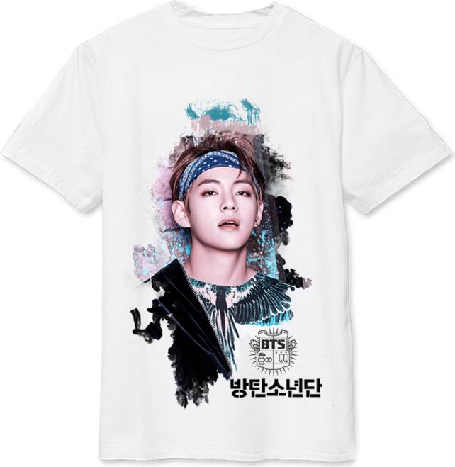 Áo phông T-shirt V BTS Kpop