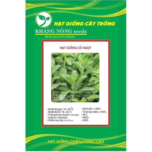 Hạt giống cỏ ngọt stevia KNS3466 - Gói 20 hạt