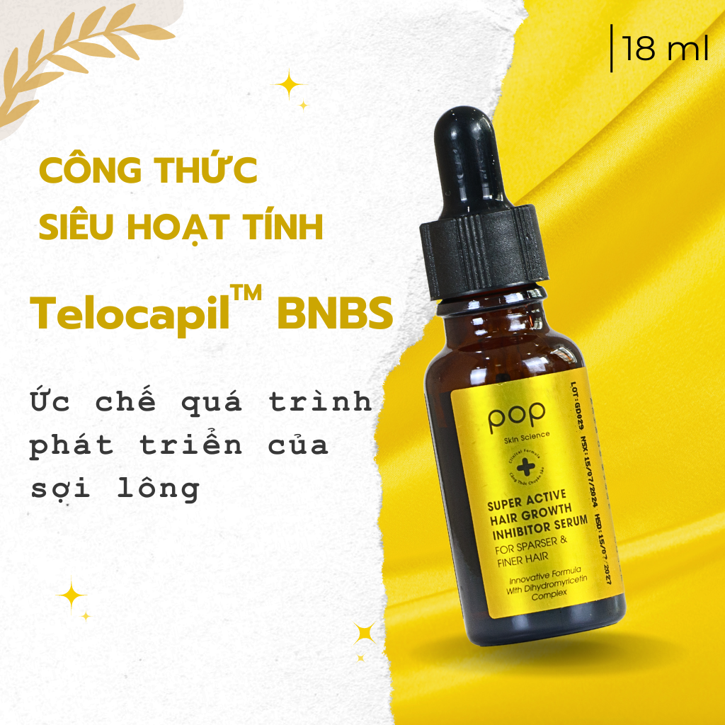 Tinh Chất Ức Chế Mọc Lông Siêu Hoạt Tính POP