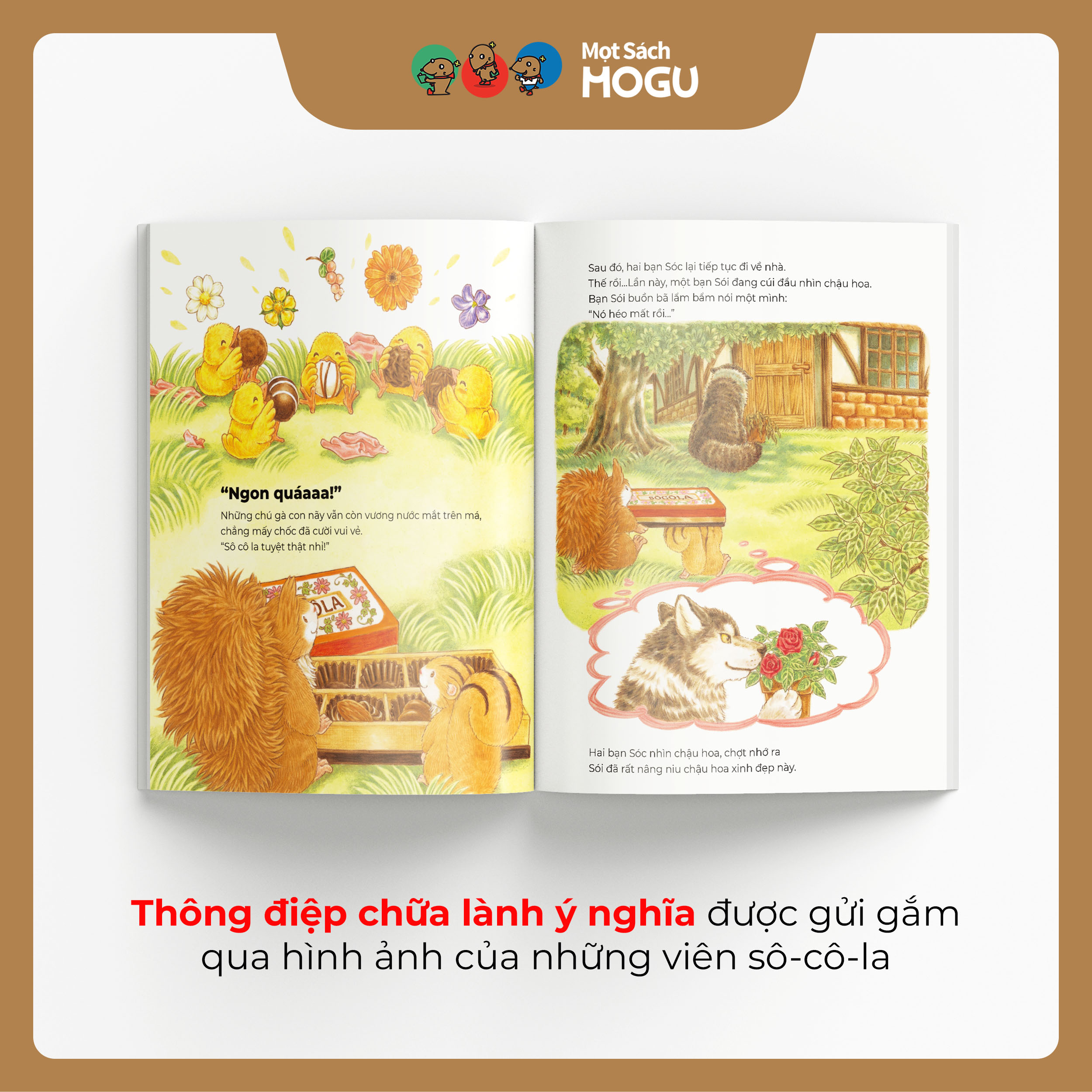 Truyện Ehon bé 3-4-5 tuổi - Tiệm Sô-cô-la lừng danh