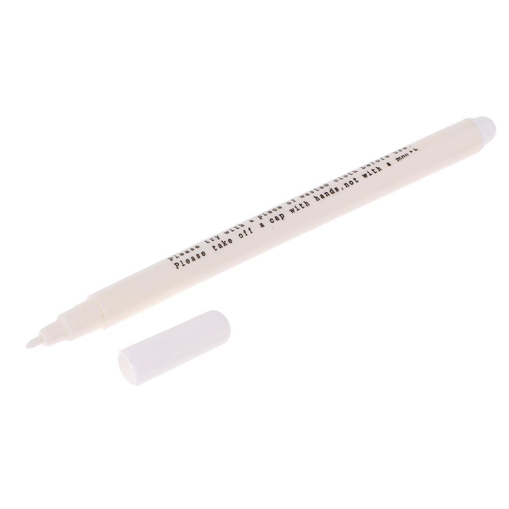 10Pcs Water Soluble Pen Air Erasable Pen for Patchwork Cross Stitch White