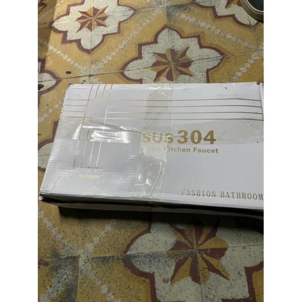 Vòi rửa bát nóng lạnh 304