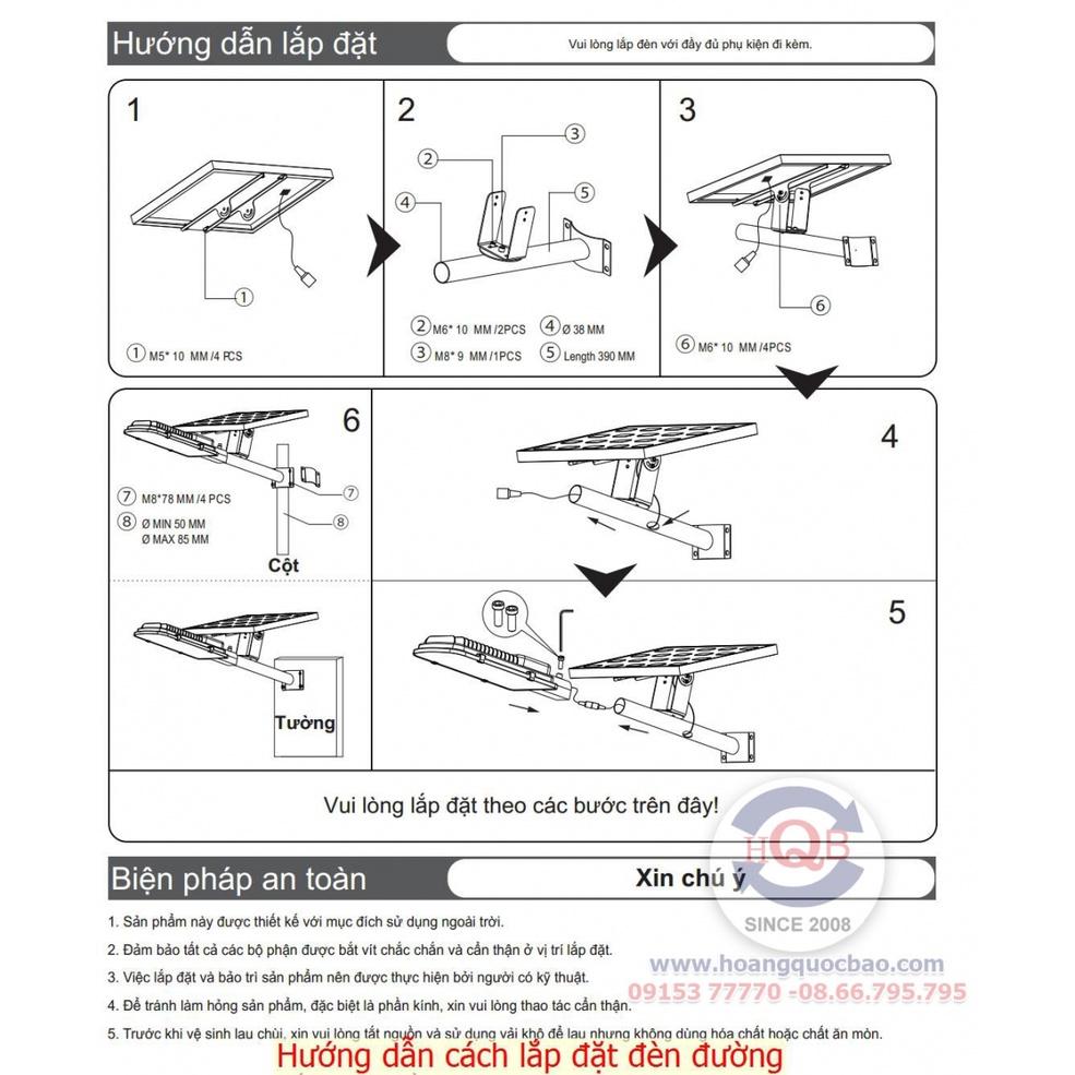 Đèn bàn chải năng lượng mặt trời 600w 500w 400w 300w  bàn chải sân vườn IP67 vỏ nhôm đúc