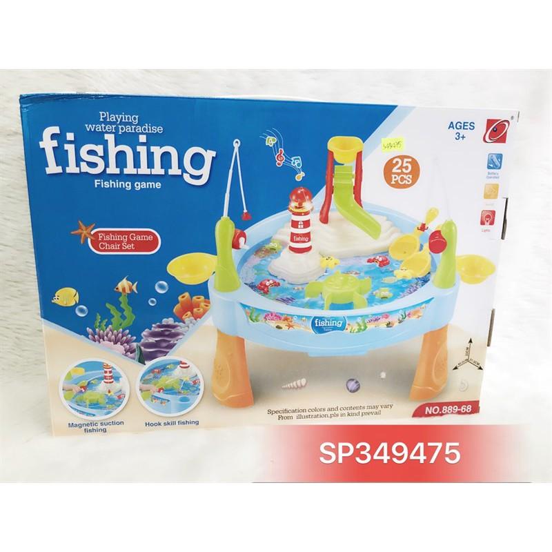 Đồ Chơi Hộp câu cá pin nước 25 miếng , 889-68 - SP349475