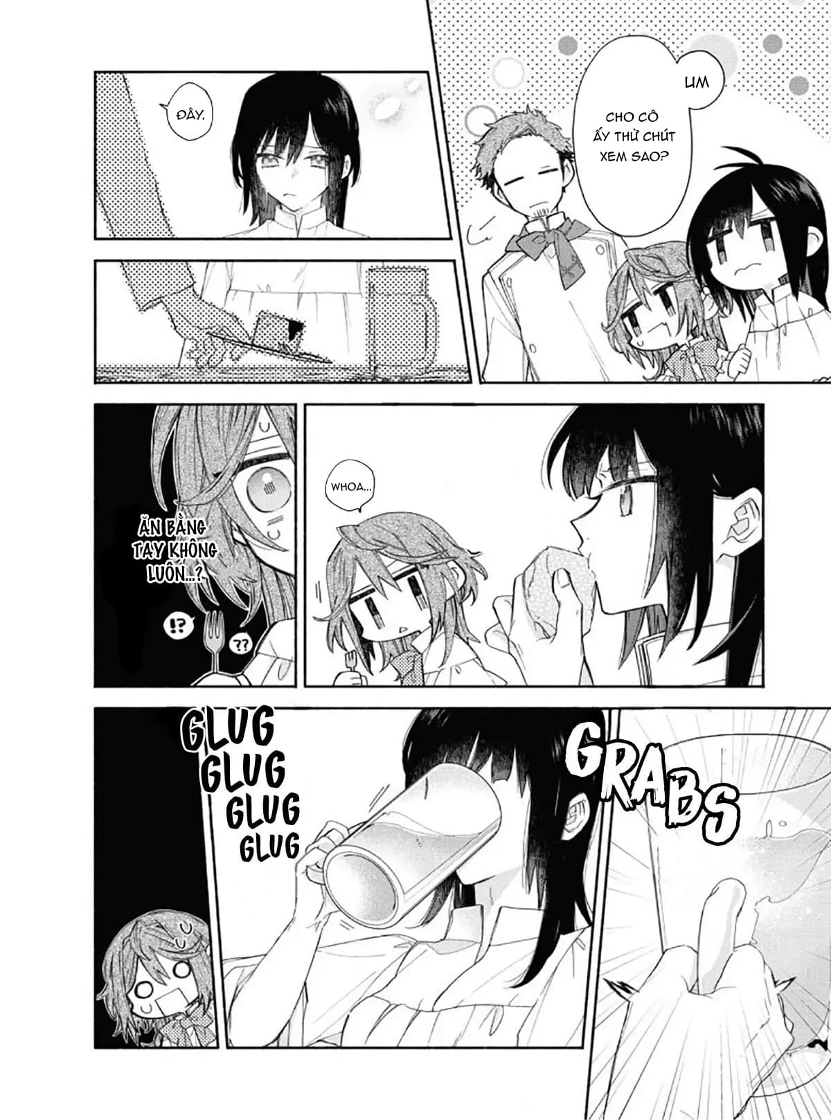 vì đã trở về thân phận ác nữ nên tôi nghĩ mình sẽ chạy trốn khỏi hoàng tử CHƯƠNG 4 12