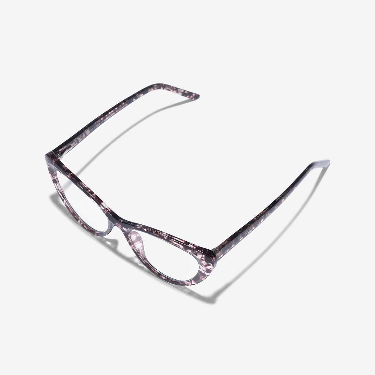 Vascara Kính Mắt Trong Gọng Nhựa Cateye Họa Tiết Đồi Mồi - CAT 0014
