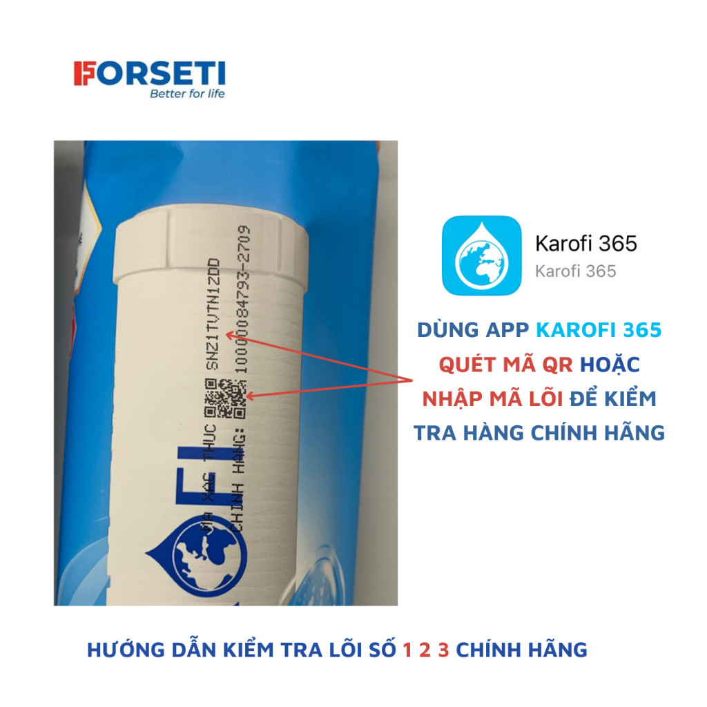 Lõi lọc số 3 - Karofi