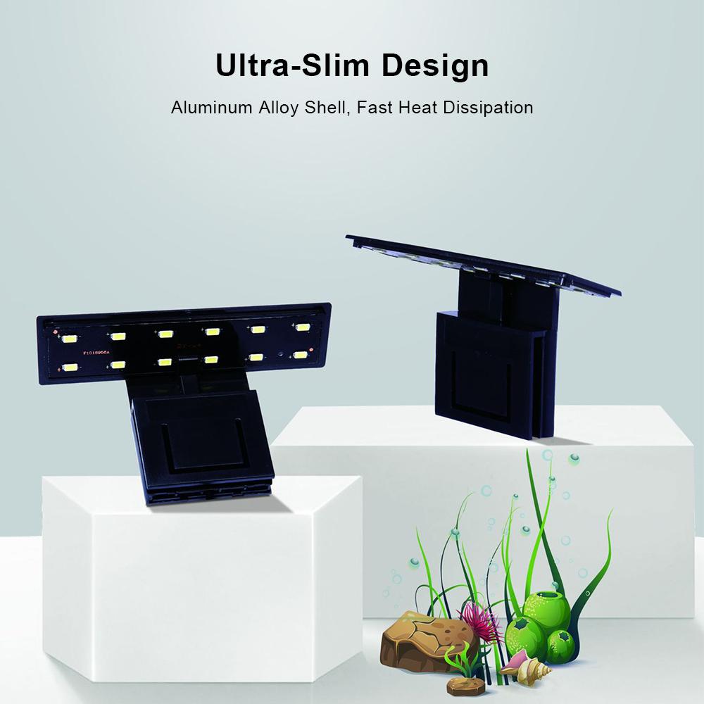 Đèn LED bể cá 5W 12 đèn có giá đỡ