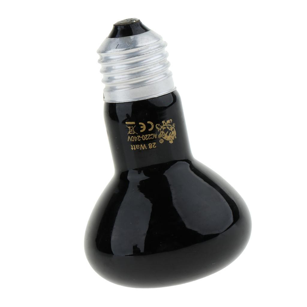 E27 Pet Reptile Breeding Infrared Ceramic Heater Light Lamp Bulb