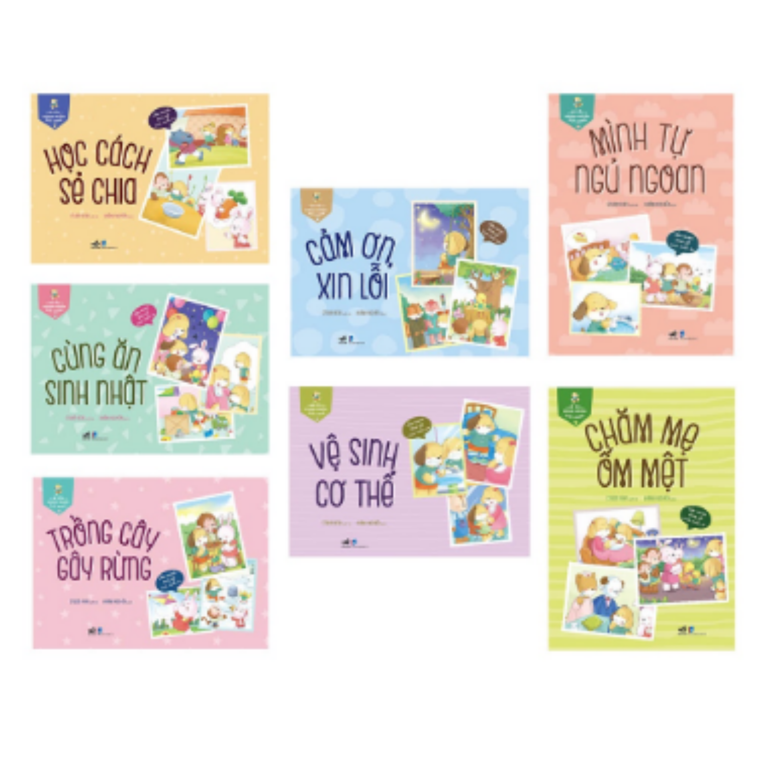 Combo 7 cuốn: Bé Yêu Ngoan Ngoãn Giỏi Giang