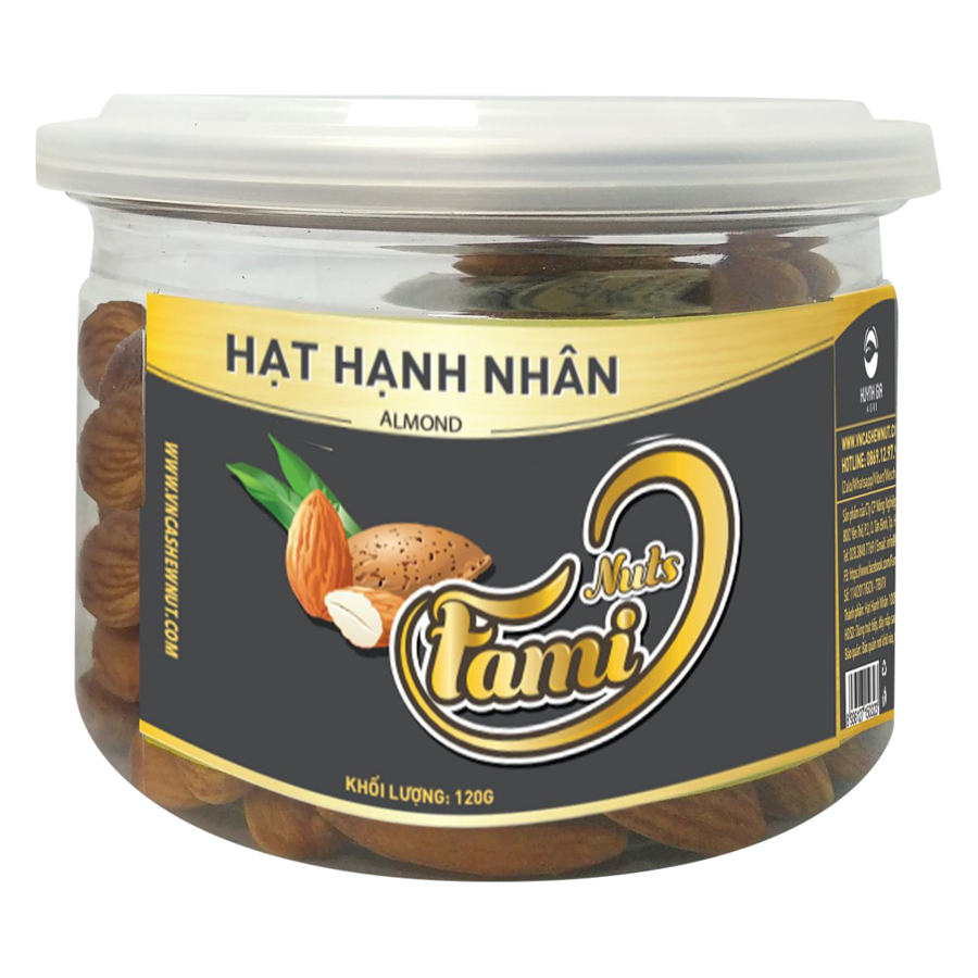 Hạnh Nhân Fami Hũ  (120g)