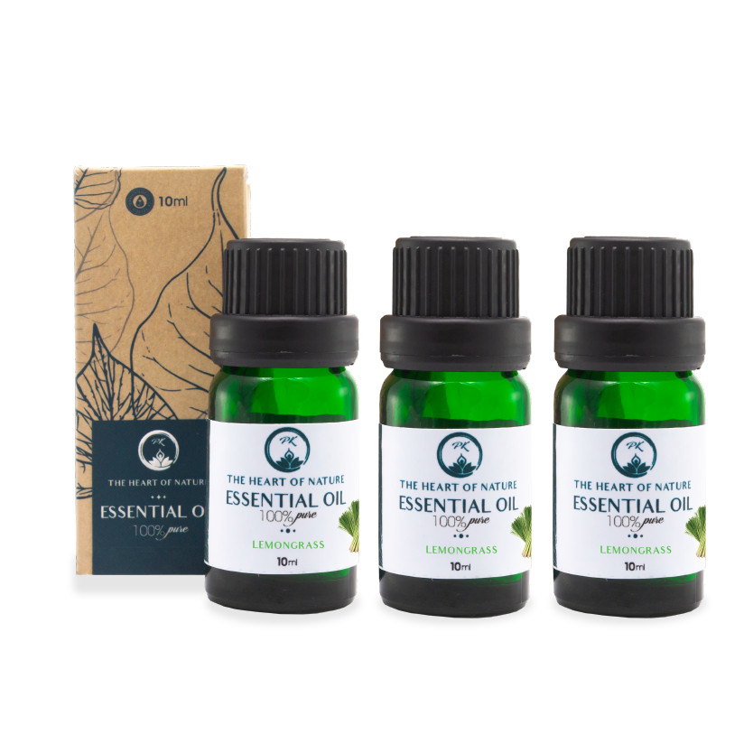 Combo 3 Tinh Dầu Sả Chanh Pk (10ml)