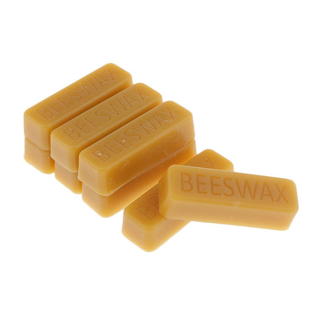 Food Grade Natural Beeswax Block for Handmade Lip Balms Soap Yellow