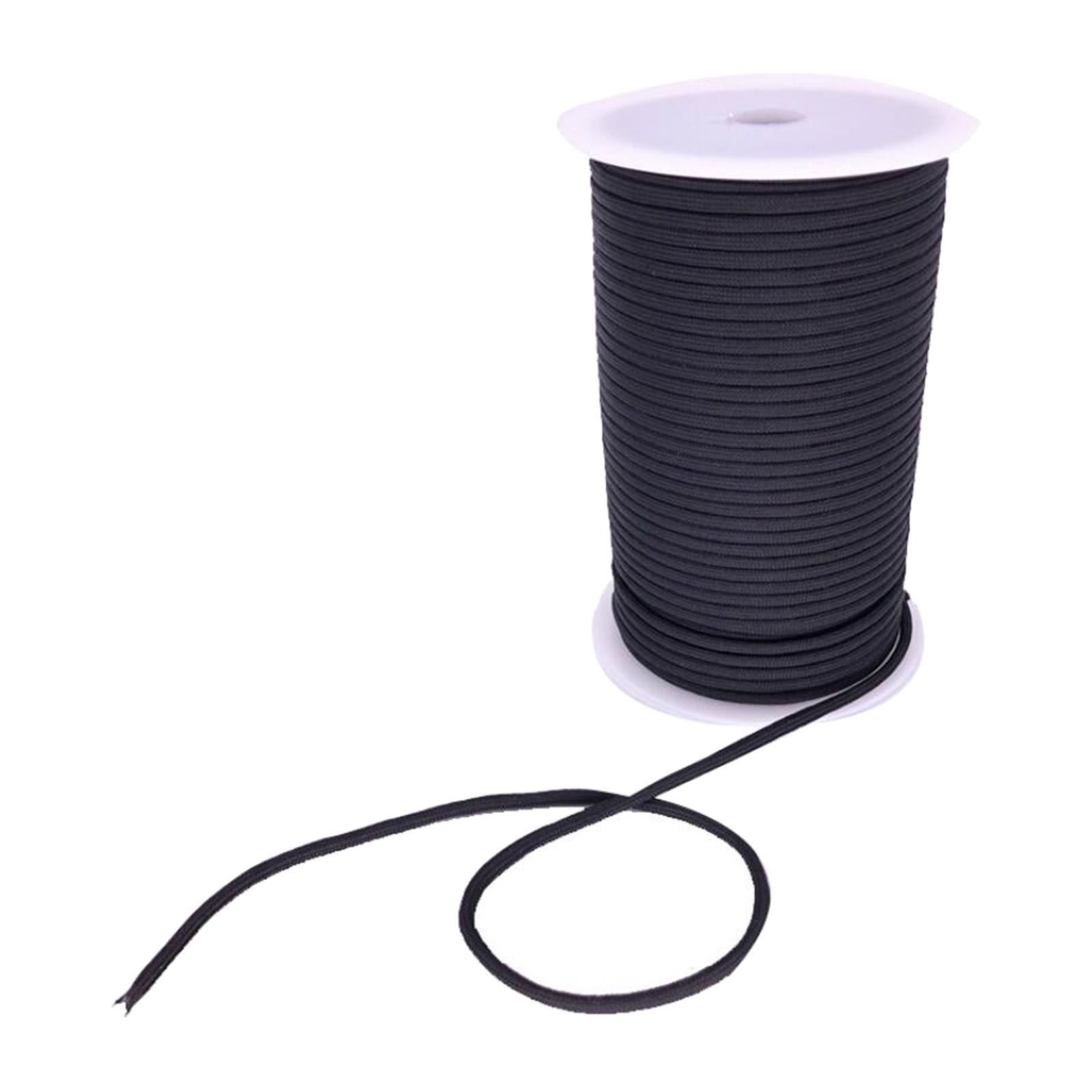 550 9 Strand Parachute Cord 328 ft Black