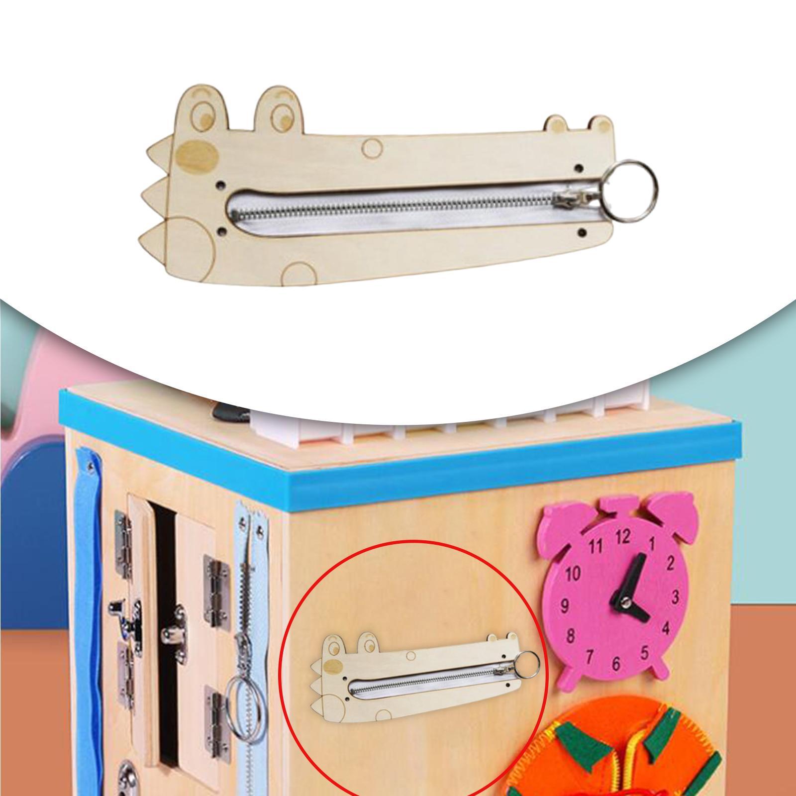 Sensory Board Learning Zipper Game Basic Skill for Game