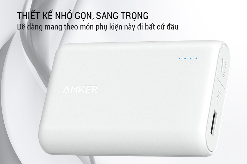 Pin Sạc Dự Phòng Anker PowerCore 10000mAh - A1263 - Hàng Chính Hãng