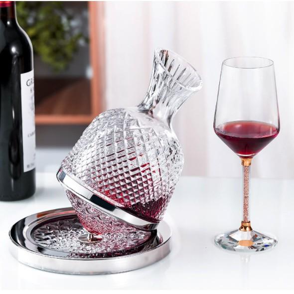 BÌNH THỞ VANG XOAY TRÒN PATRICK SPIN DECANTER