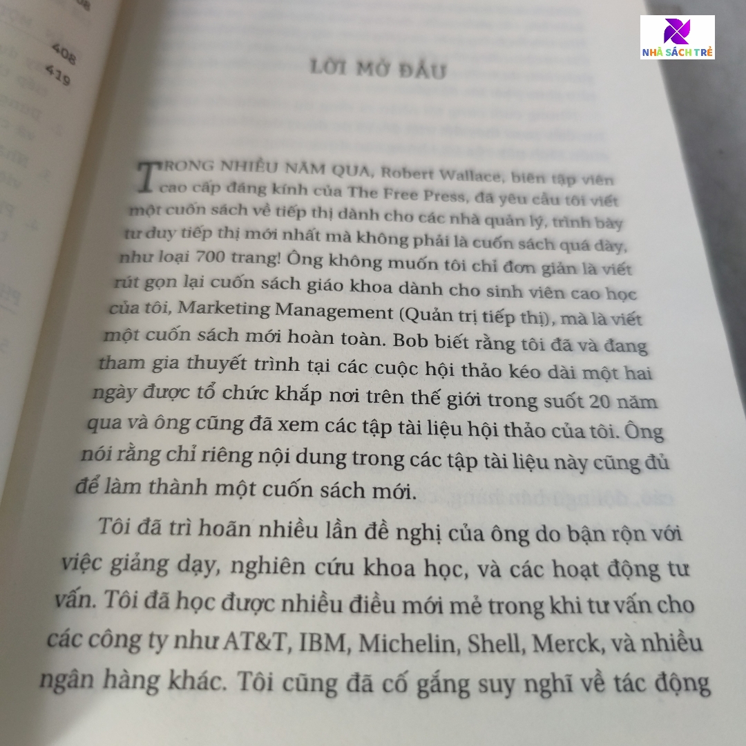 Sách - NXB Trẻ - P.Kotler. Kotler bàn về tiếp thị