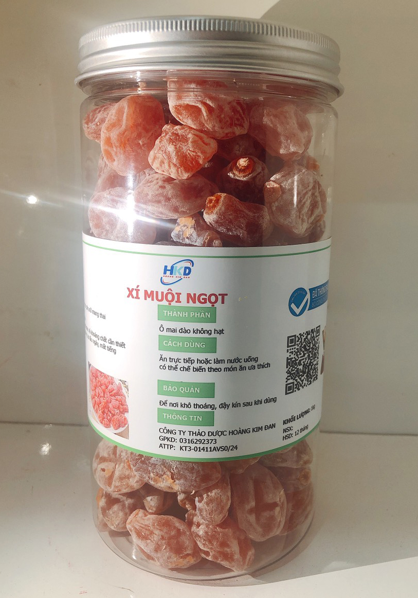 Xí muội chua ngọt - Ô mai đào (200gr)