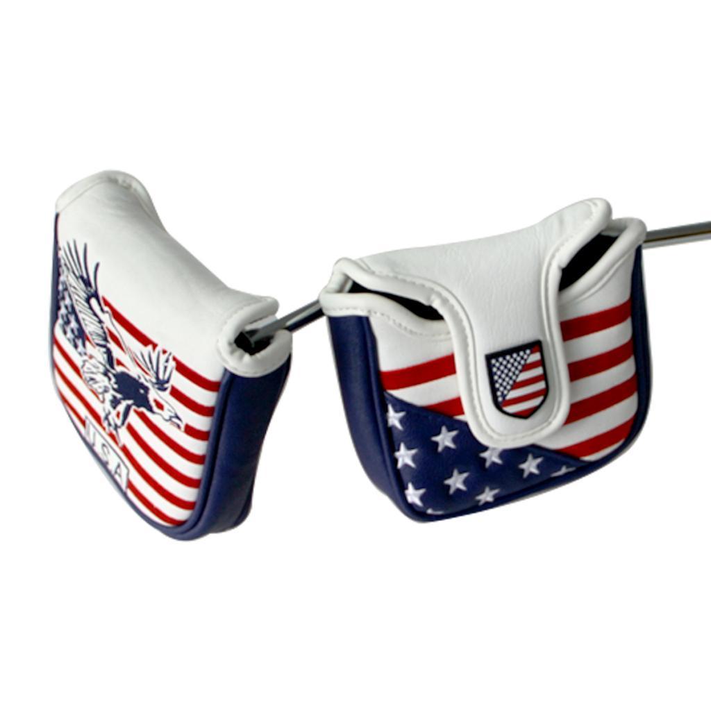 Waterproof Golf Club Head Cover Square Golfer Headcover Center Putter Covers