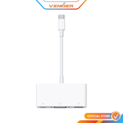 Dây Cáp Chuyển Đổi Apple USB-C To VGA Multiport Adapter - Hàng Chính Hãng