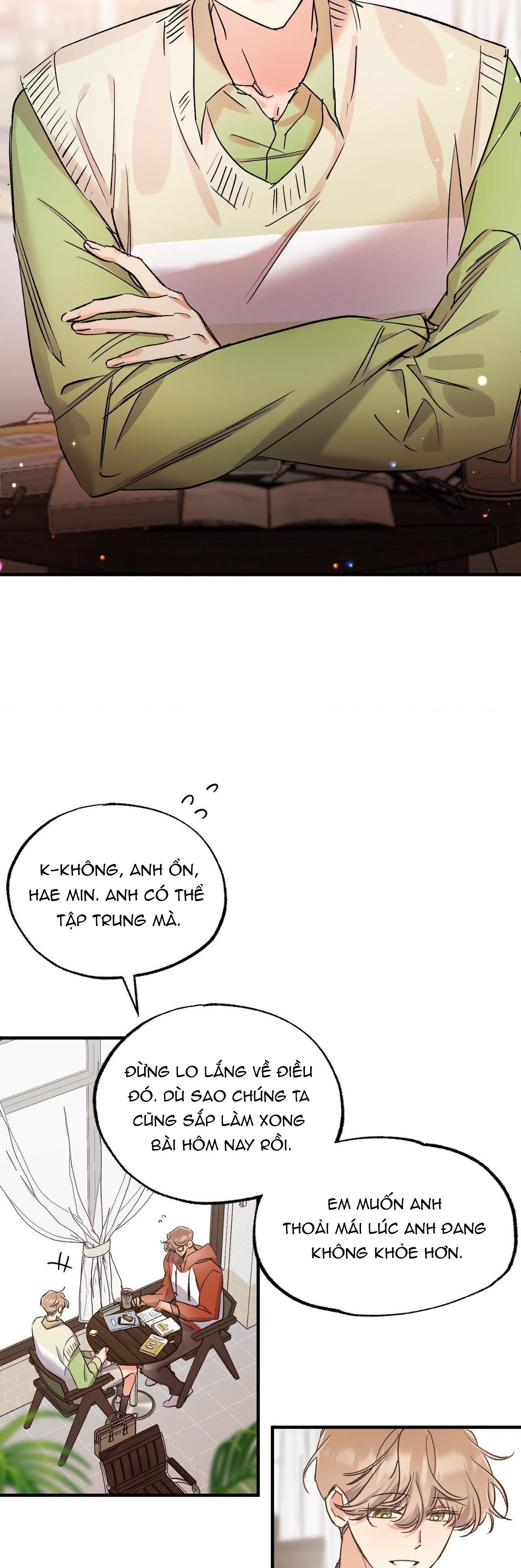 (abo) vũ trụ nơi em xuống chapter 9 3