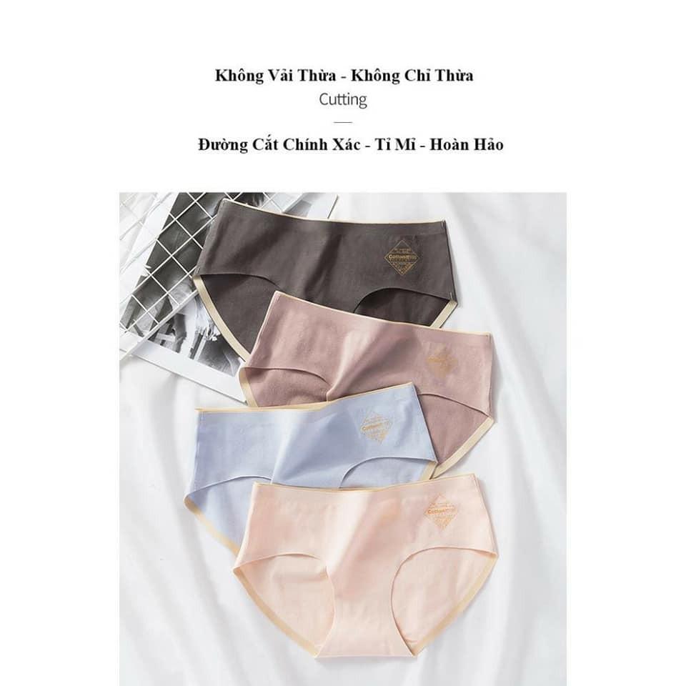 Quần lót nữ không đường may kháng khuẩn siêu thấm - QL02