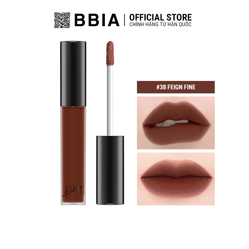 Combo 2 Son Kem Lì Bbia Last Velvet Lip Tint 5g - #38 Feign Fine và #36 Feign Cool