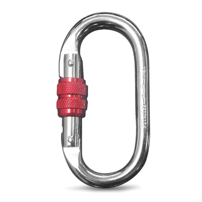 Móc treo khóa chữ D đa năng Sportslink carabiner dùng treo võng yoga - đi leo núi