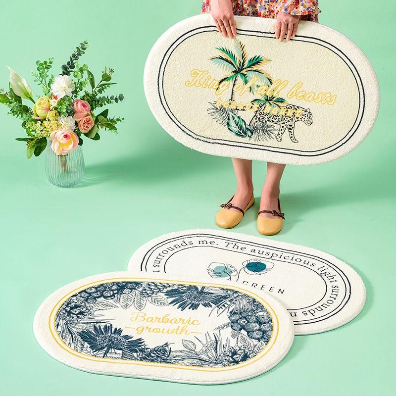 Thảm Chùi Chân Chống Trượt Thấm Hút Tốt Cho Nhà Bếp/Phòng Tắm