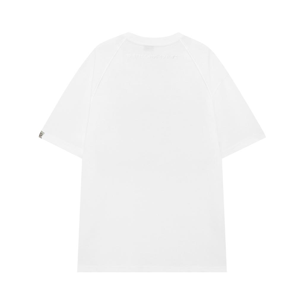 SWE - Áo phông unisex cổ tròn BASIC RAGLAN TEE ngắn tay cotton thoáng mát thời trang chính hãng